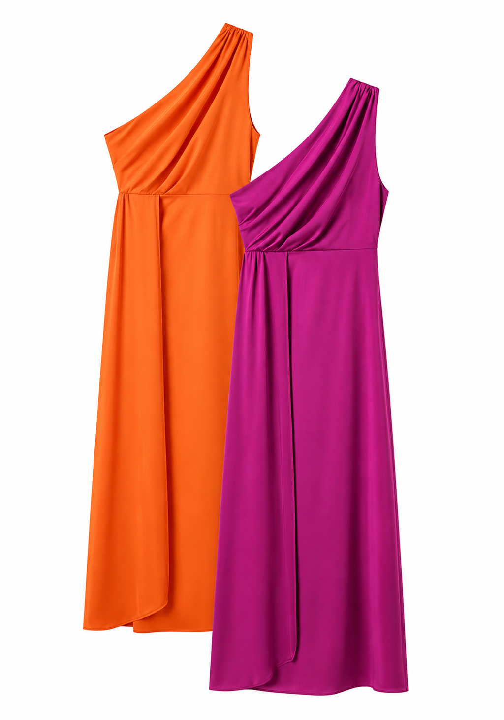 Marcella | One-Shoulder Wedding Guest Maxi Dress for Women