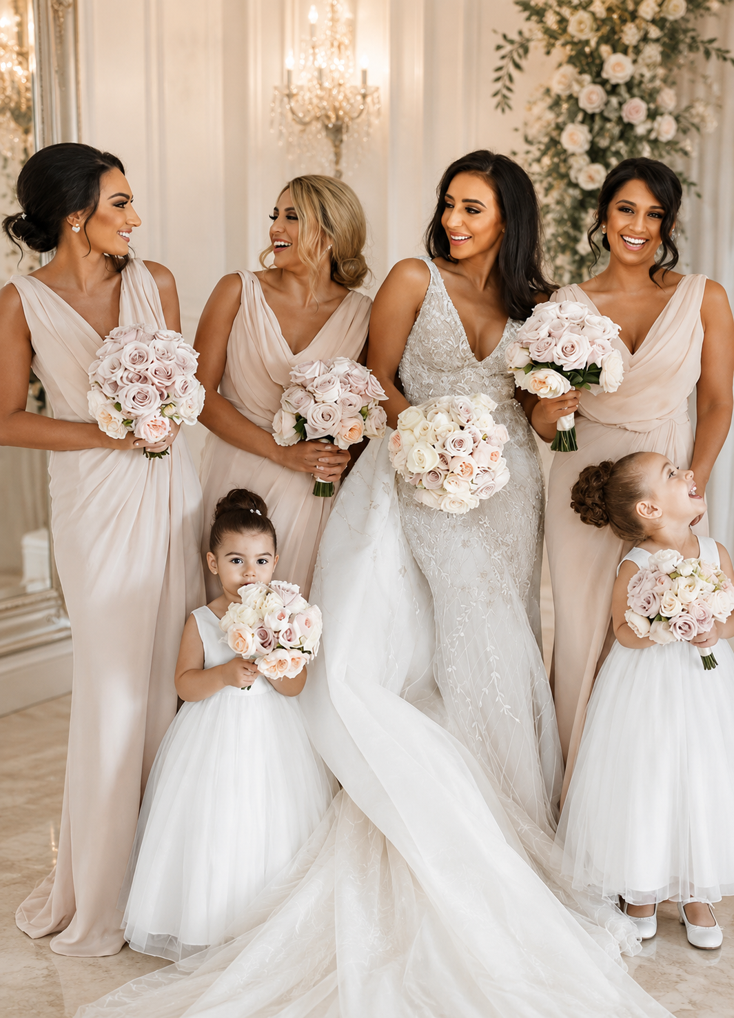 Celeste | Cowl Neck Bridesmaid Maxi Dress with Side Slit